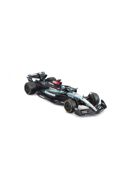 Bburago - RACE Formula F1, Mercedes-AMG F1 W15 Petronas (2024), 63 George Russell, 1:43
