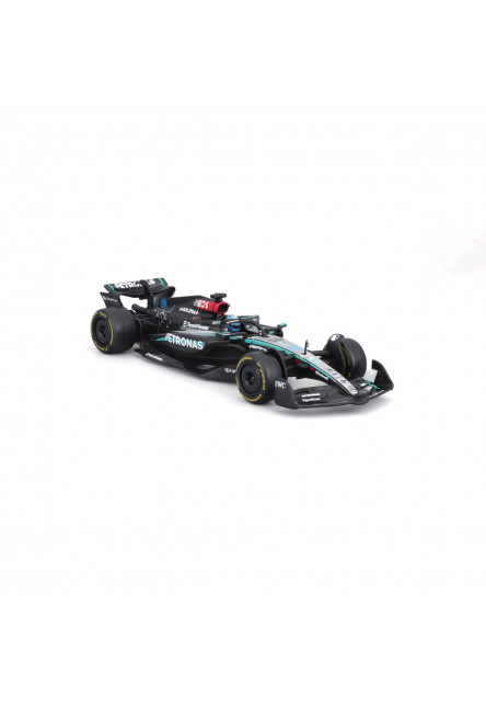 Bburago - RACE Formula F1, Mercedes-AMG F1 W15 Petronas (2024), 63 George Russell, 1:43