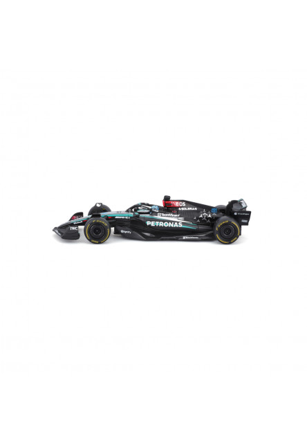 Bburago - RACE Formula F1, Mercedes-AMG F1 W15 Petronas (2024), 63 George Russell, 1:43