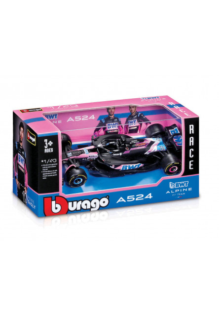 Bburago - RACE F1, BWT Alpine F1 Team A524 (2024), 31 Esteban Ocon, 1:43