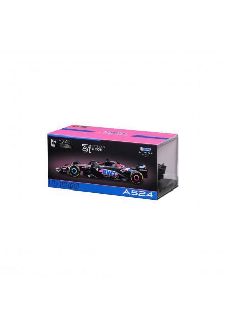 Bburago - RACE Formula F1, Team Alpine A524 (2024), #31 Esteban Ocon, 1:43