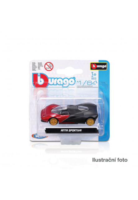 Bburago - Autá, blister, 1:64, assort