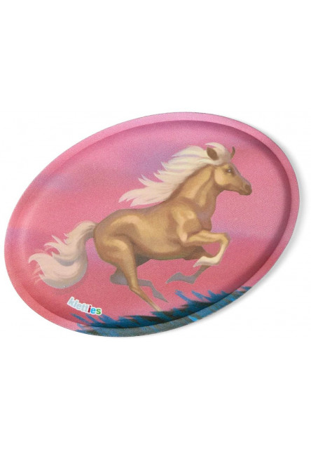 Ozdoba na batoh Ergobag Glow in the Dark Klettie - Horse