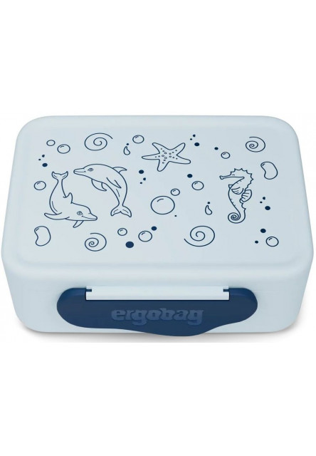 Desiatový box Ergobag Plastic Lunchbox - Dolphin