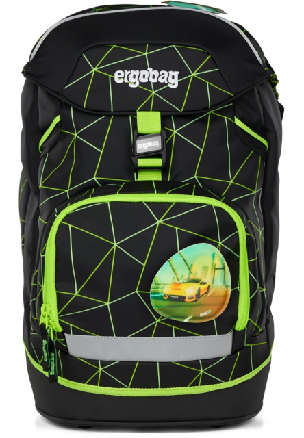 Školský batoh Ergobag Prime School Backpack - CyBear Race