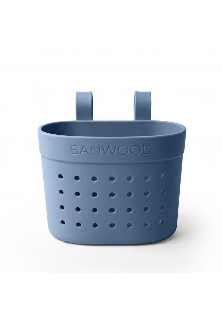 Banwood košík Pin & Ride (Deep Sea)