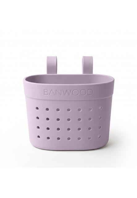 Banwood košík Pin & Ride (Lavender)