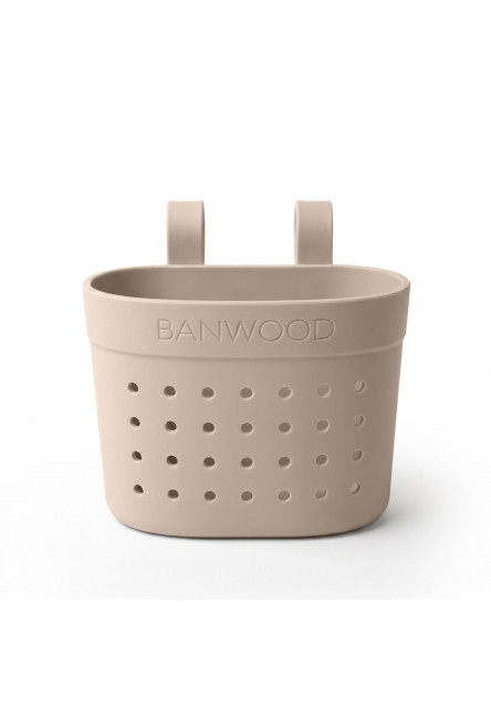 Banwood košík Pin & Ride (Olive)