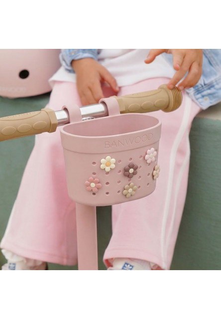 Banwood ozdoby na košík (Flowers)