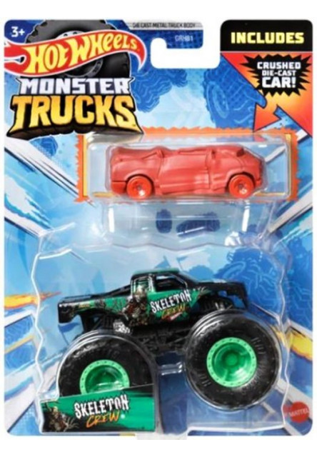 Hot Wheels  MONSTER TRUCKS 1:64 S ANGLIČÁKEM