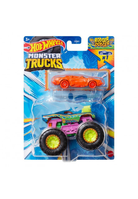 Hot Wheels  MONSTER TRUCKS 1:64 S ANGLIČÁKEM