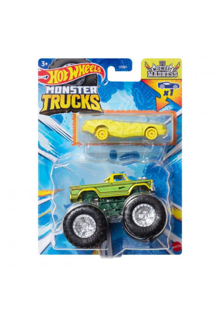 Hot Wheels  MONSTER TRUCKS 1:64 S ANGLIČÁKEM