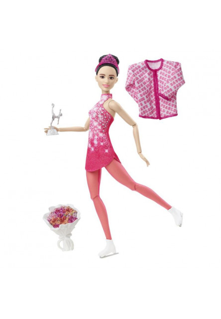 Barbie zimné športy bábika asst 