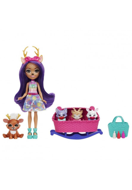 ENCHANTIMALS BÁBIKA A BÁBÄTKÁ ASST