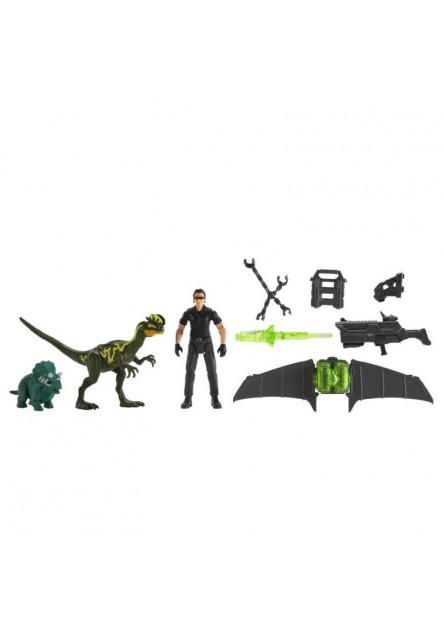 JW IAN MALCOLM S DINOSAURAMI A DOPLNKAMI