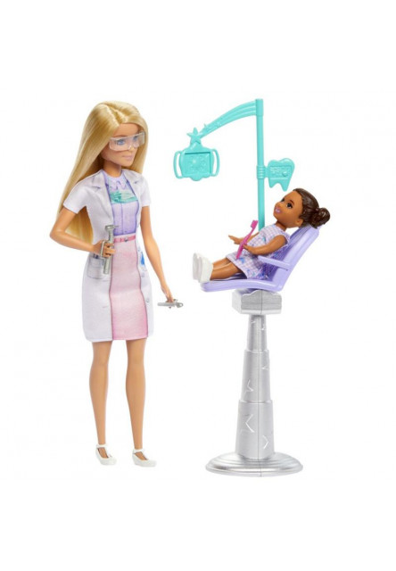 Barbie herný set povolanie - ZUBÁRKA