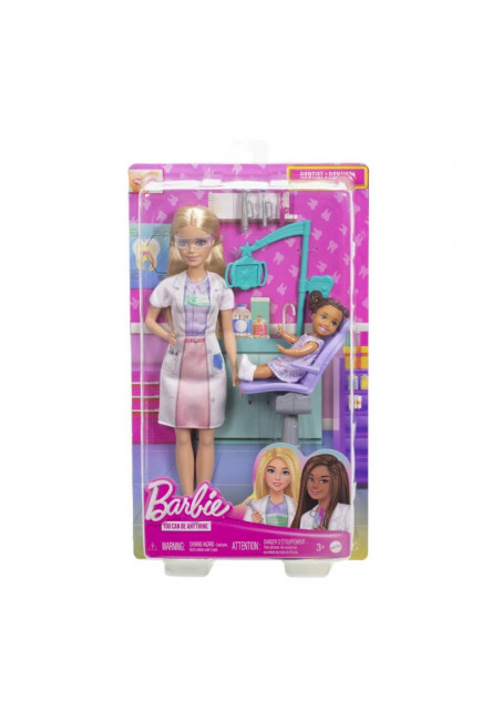Barbie herný set povolanie - ZUBÁRKA