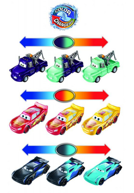 CARS COLOR CHANGERS JESENNÁ EDÍCIA ASST