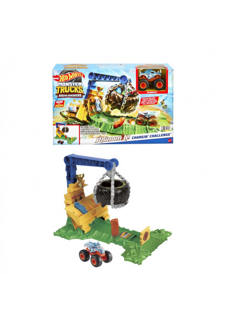 HW MONSTER TRUCKS ARÉNA: VÝZVA PRE RHINOMITA HERNÝ SET