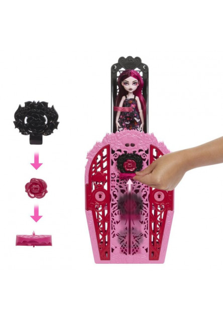 Monster High skulltimate secrets garden mysteries bábika - DRACULAURA