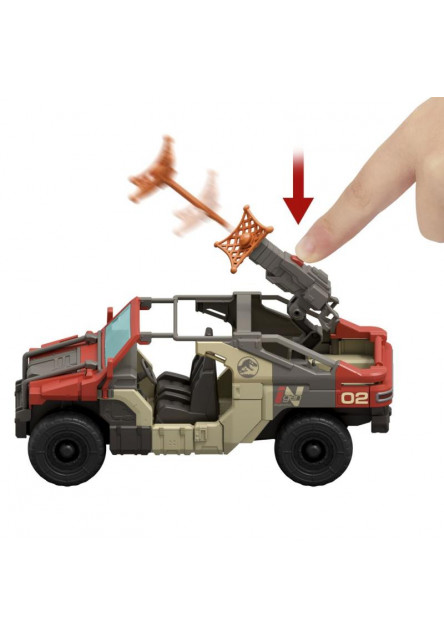 Jurassic World super auto s vodičom a dinosaurom 