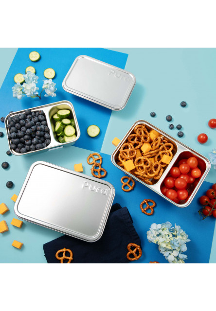 Pura nerezový desiatový box 500ml (Mint)