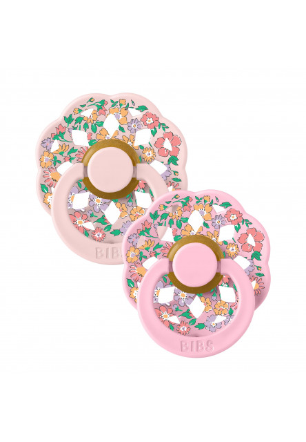 BIBS x Liberty Boheme cumlíky z prírodného kaučuku 2ks - veľkosť 1 (Chloe Meadow Ivory Mix)
