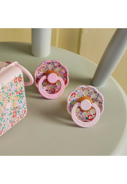 BIBS x Liberty Boheme cumlíky z prírodného kaučuku 2ks - veľkosť 1 (Oscar Meadow Blossom Mix)
