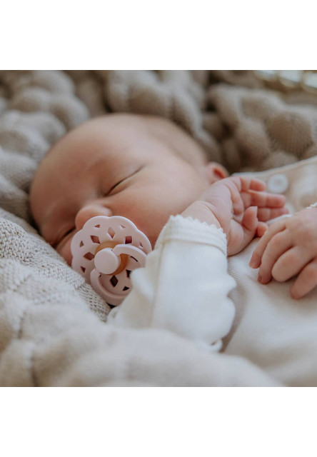 BIBS Boheme cumlíky z prírodného kaučuku 2ks - veľkosť 2 (Ivory / Hush)
