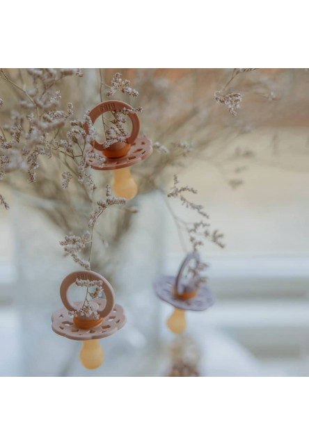 BIBS Boheme cumlíky z prírodného kaučuku 2ks - veľkosť 1 (Ivory / Hush)