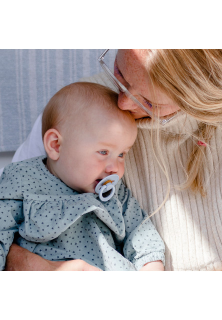 BIBS Colour cumlíky z prírodného kaučuku 2ks - veľkosť 2 (Hush / Grape)