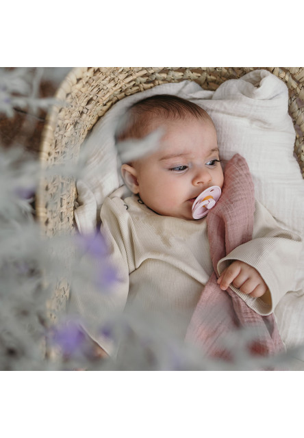 BIBS Colour cumlíky z prírodného kaučuku 2ks - veľkosť 2 (Matcha / Cactus)