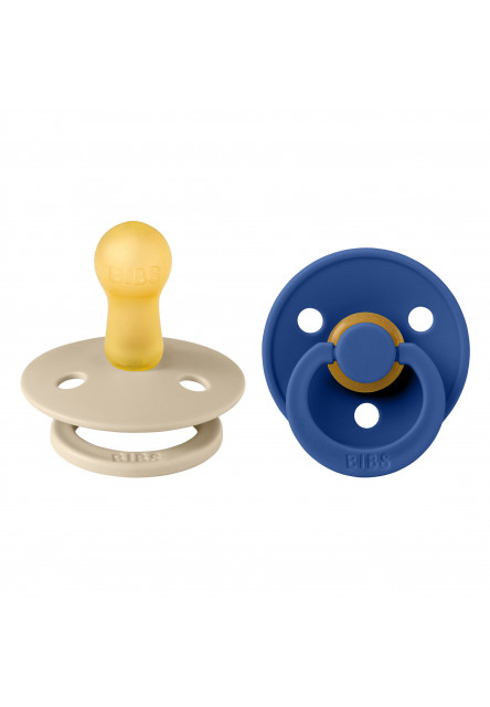 BIBS Colour cumlíky z prírodného kaučuku 2ks - veľkosť 2 (Matcha / Cactus)