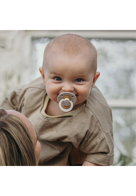 BIBS Colour cumlíky z prírodného kaučuku 2ks - veľkosť 1 (Hush / Grape)