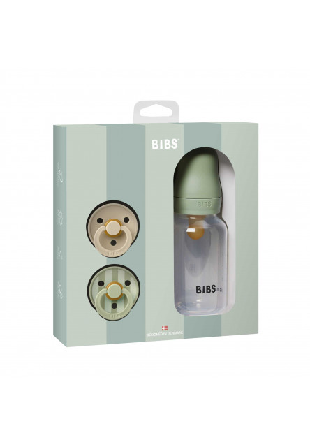BIBS Sprinkle darčekový set (Baby Blue)