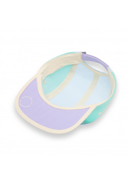 KiETLA ICONIK šiltovka s UV ochranou - Blue Fun (55 - 57 cm)