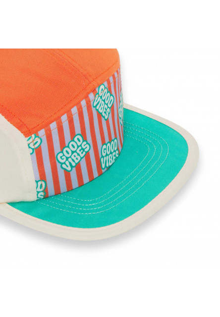 KiETLA ICONIK šiltovka s UV ochranou - ChaCha Pop (51 - 53 cm)