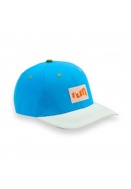 KiETLA ICONIK Baseball šiltovka s UV ochranou - Blue Fun (53 - 55 cm)