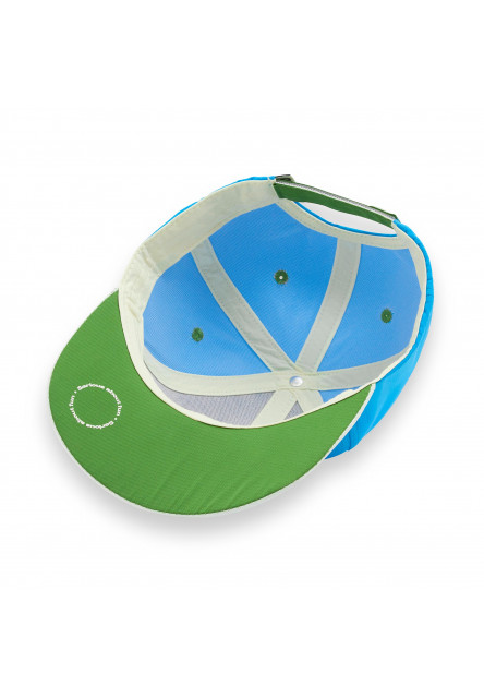 KiETLA ICONIK Baseball šiltovka s UV ochranou - Blue Fun (53 - 55 cm)