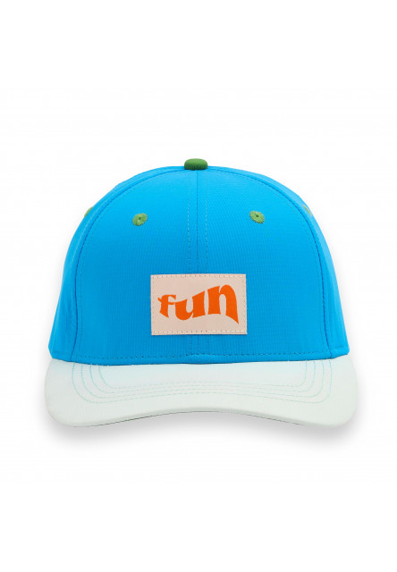 KiETLA ICONIK Baseball šiltovka s UV ochranou - Blue Fun (53 - 55 cm)