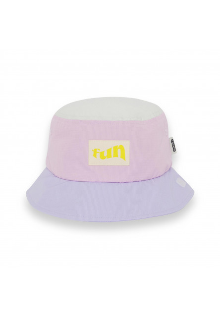 KiETLA ICONIK klobúčik s UV ochranou - Pink Fun (49 - 51 cm)