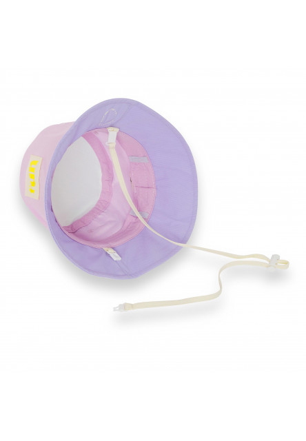 KiETLA ICONIK klobúčik s UV ochranou - Pink Fun (49 - 51 cm)