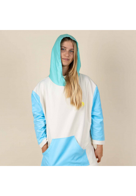 KiETLA ICONIK pončo s UV ochranou - Nature Sun (4-8 rokov)