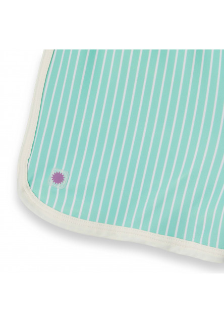 KiETLA ICONIK plavky s UV ochranou - šortky - Blue Stripes (6-8 rokov)