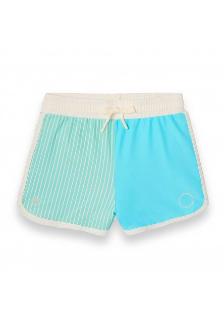 KiETLA ICONIK plavky s UV ochranou - šortky - Blue Stripes (2-4 roky)