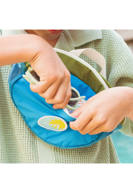 KiETLA VIBE detská ľadvinka (Kaki Blue)