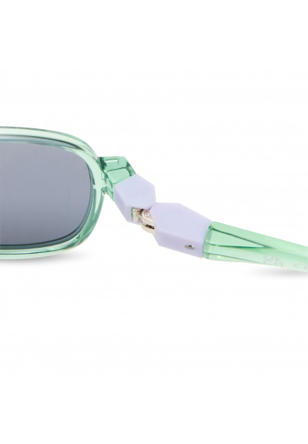 KiETLA slnečné okuliare URBAN 7-12 rokov (Green Lavender)