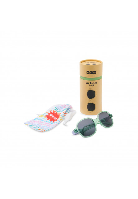KiETLA slnečné okuliare URBAN 7-12 rokov (Green Lavender)
