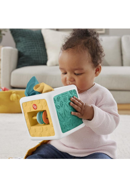 Fisher Price zábavná krabička na vreckovky 