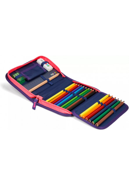 Školský peračník Ergobag Hard Pencil Case - Pearl DiveBear